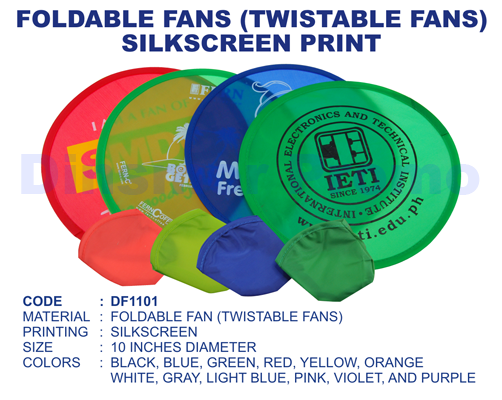 FOLDABLE FANS (TWISTABLE FANS) - DF1101